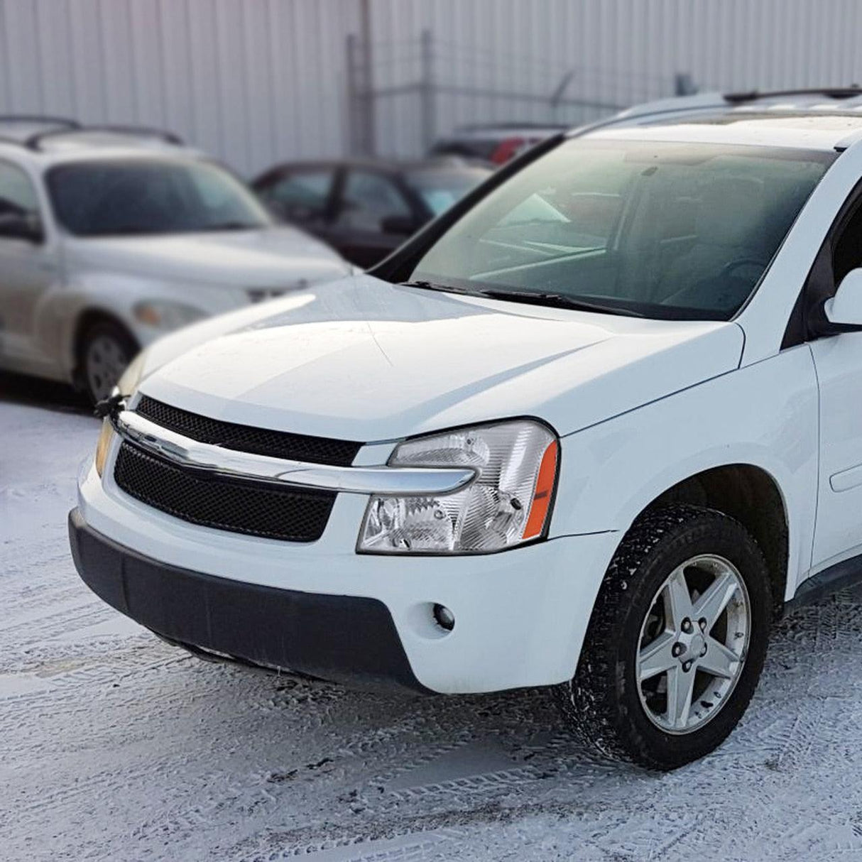 Spec-D OEM Replacement Headlights Chevy Equinox (2005-2009) w/ Amber Reflectors