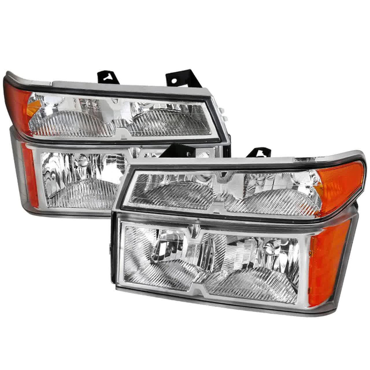 Spec-D OEM Replacement Headlights Chevy Colorado / GMC Canyon (04-12) Black or Chrome