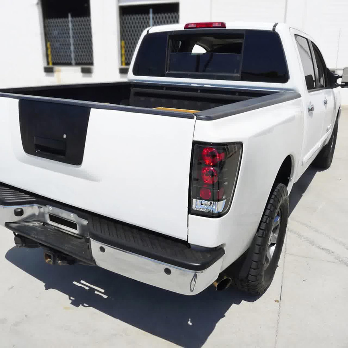 Spec-D Tail Lights Nissan Titan (2004-2015) Altezza Style - Black or Chrome