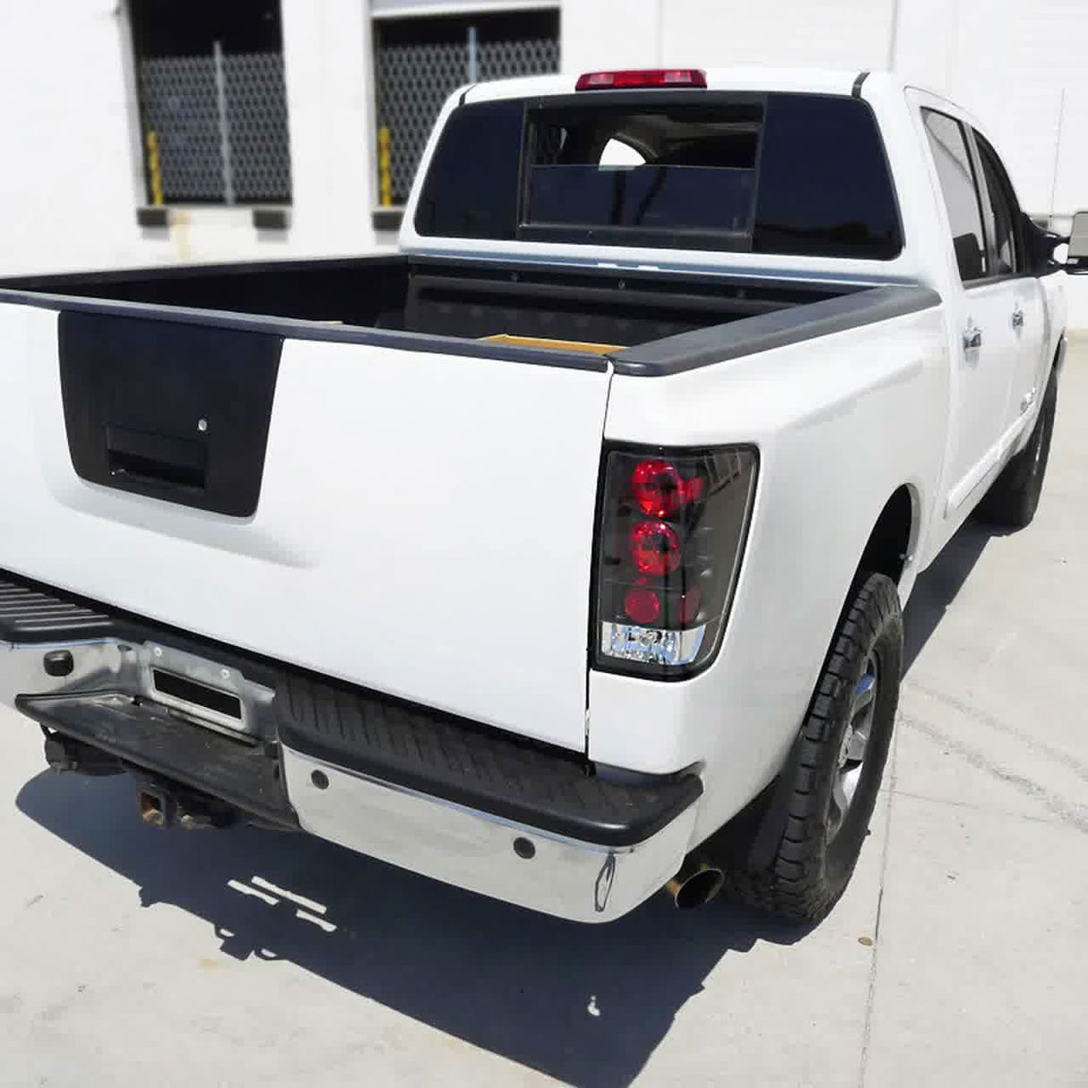 Spec-D Tail Lights Nissan Titan (2004-2015) Altezza Style - Black or Chrome