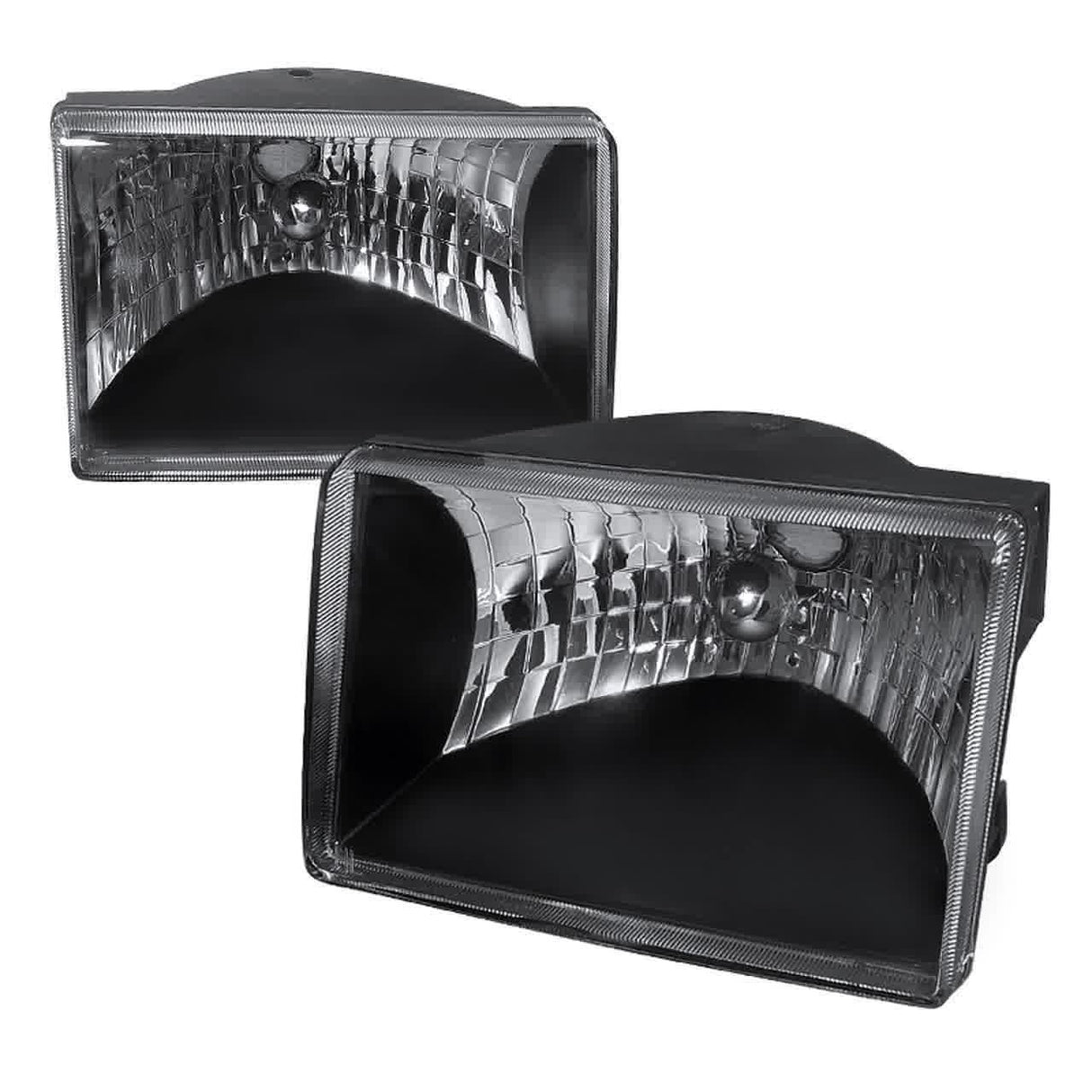 Spec-D OEM Replacement Headlights Jeep Grand Cherokee (1993-1998) Matte Black or Chrome Housing