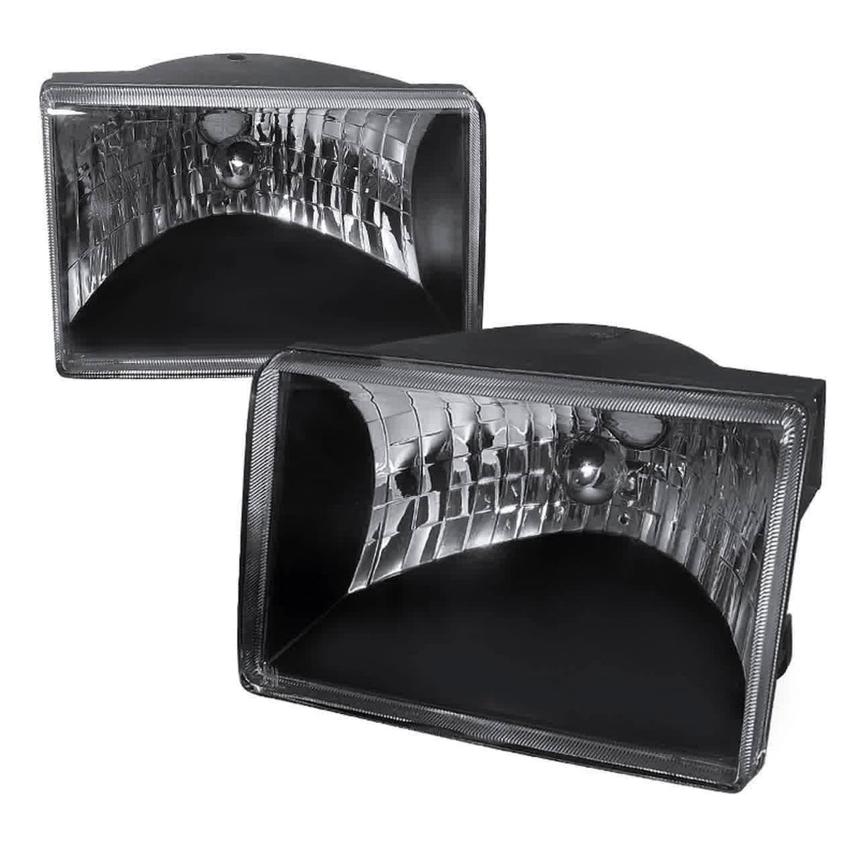 Spec-D OEM Replacement Headlights Jeep Grand Cherokee (1993-1998) Matte Black or Chrome Housing