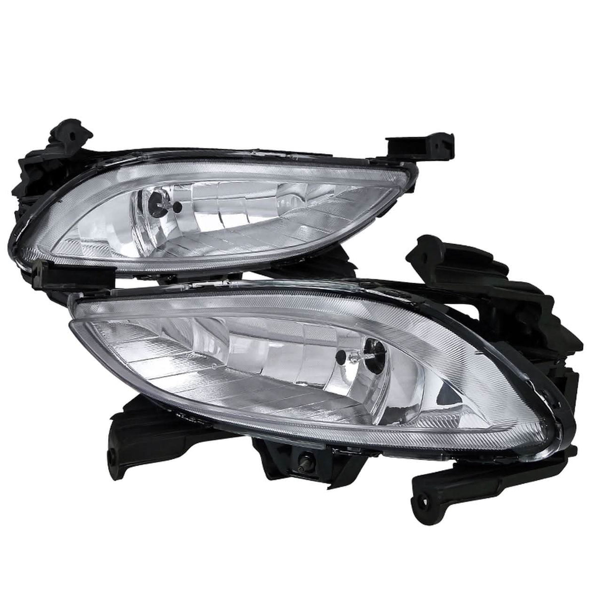 Spec-D Fog Lights Hyundai Sonata (2011-2013) Chrome Housing - Clear Lens