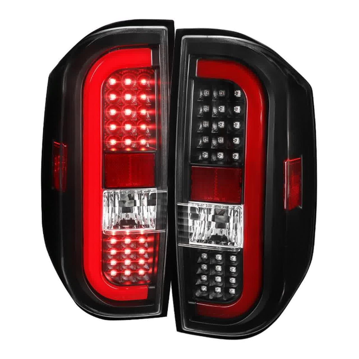 Spec-D Tail Lights Toyota Tundra (2014-2020) Sequential LED - Red, Black, Chrome or Smoked
