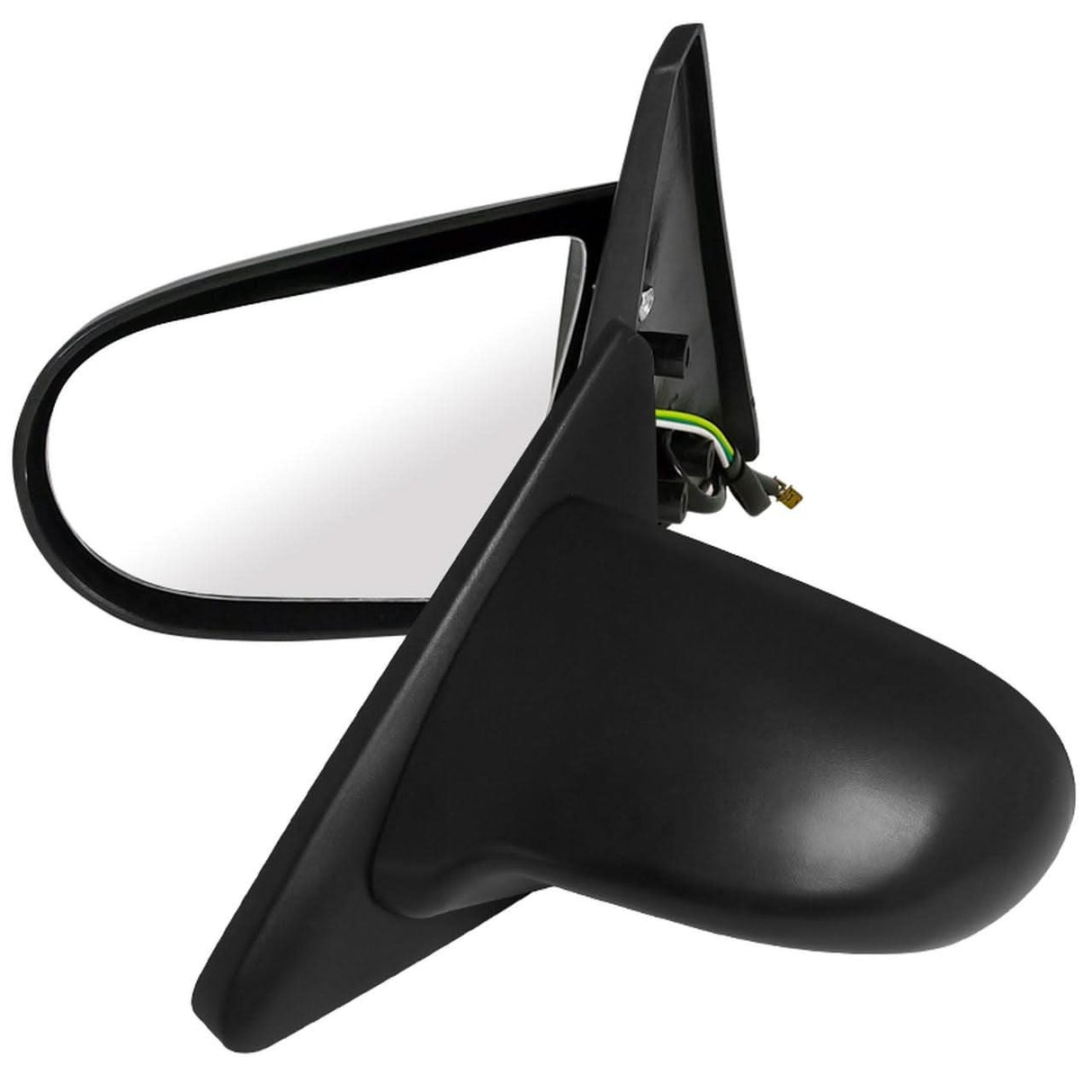 Spec-D Mirrors Honda Civic EK Coupe/Hatch (96-00) Carbon Fiber / Black Spoon Style