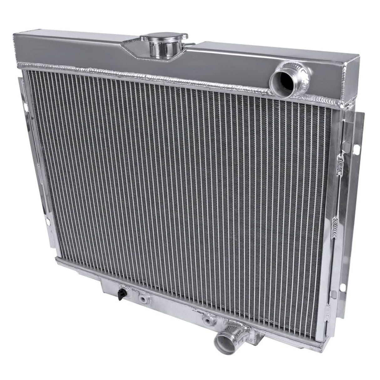 Spec-D Aluminum Radiator Mercury Cougar XR7 V8 (1968-1969-1970) 3 Row - Right Side 24"