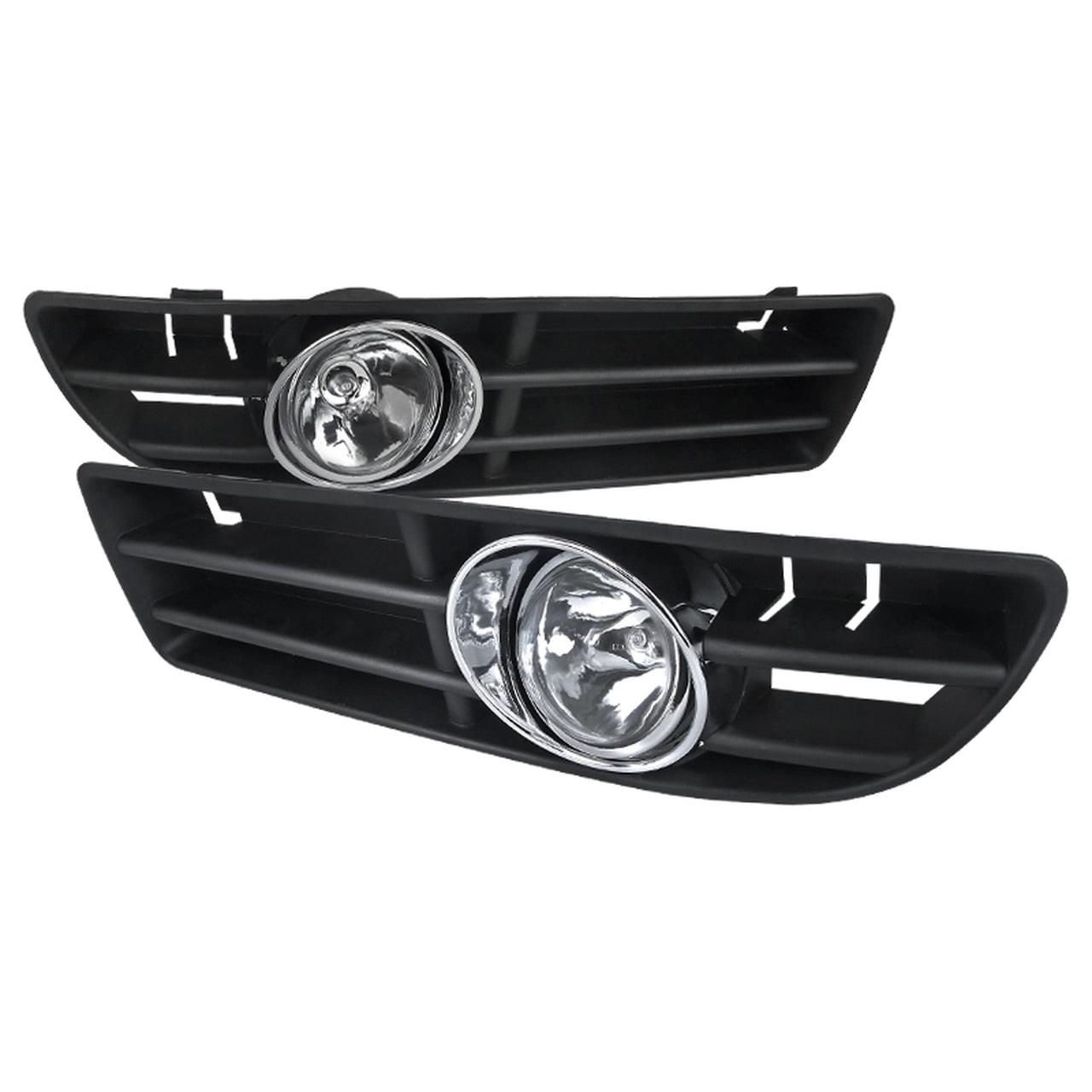 Spec-D OEM Fog Lights VW Jetta / Bora MK4 (99-05) Chrome Housing - Clear Lens