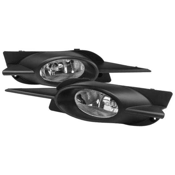 Spec-D OEM Fog Lights Honda Civic Coupe (09-11) Chrome Housing Clear / Yellow / Smoke Lens