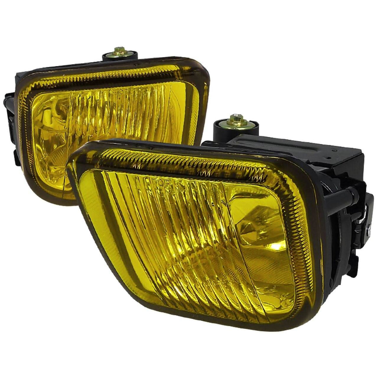 Spec-D OEM Fog Lights Honda Civic EK (96-98) Chrome Housing - Yellow / Clear / Smoke Lens