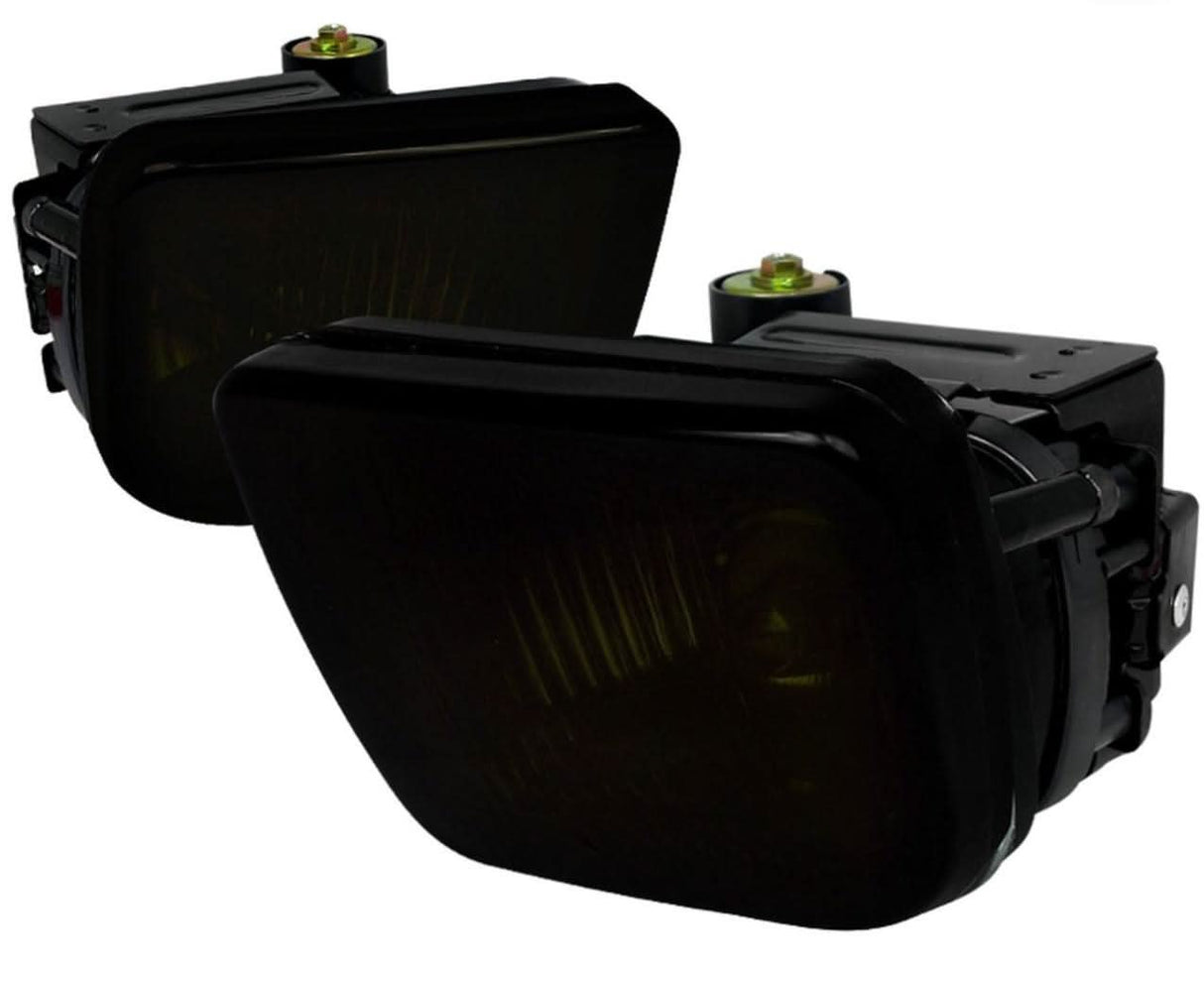 Spec-D OEM Fog Lights Honda Civic EK (96-98) Chrome Housing - Yellow / Clear / Smoke Lens