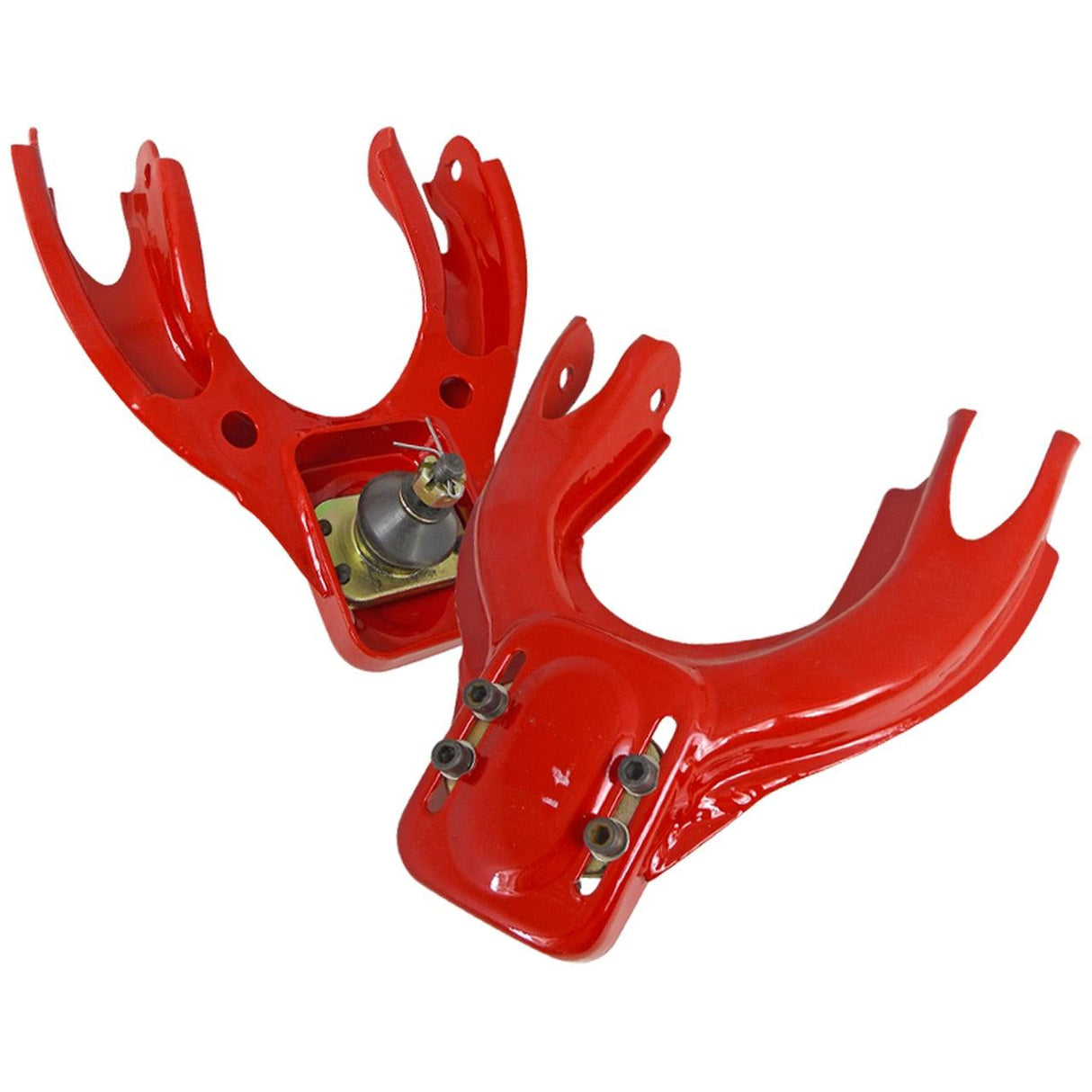 Spec-D Camber Kit Honda Del Sol (1993-1997) Front Upper Control Arms - Red