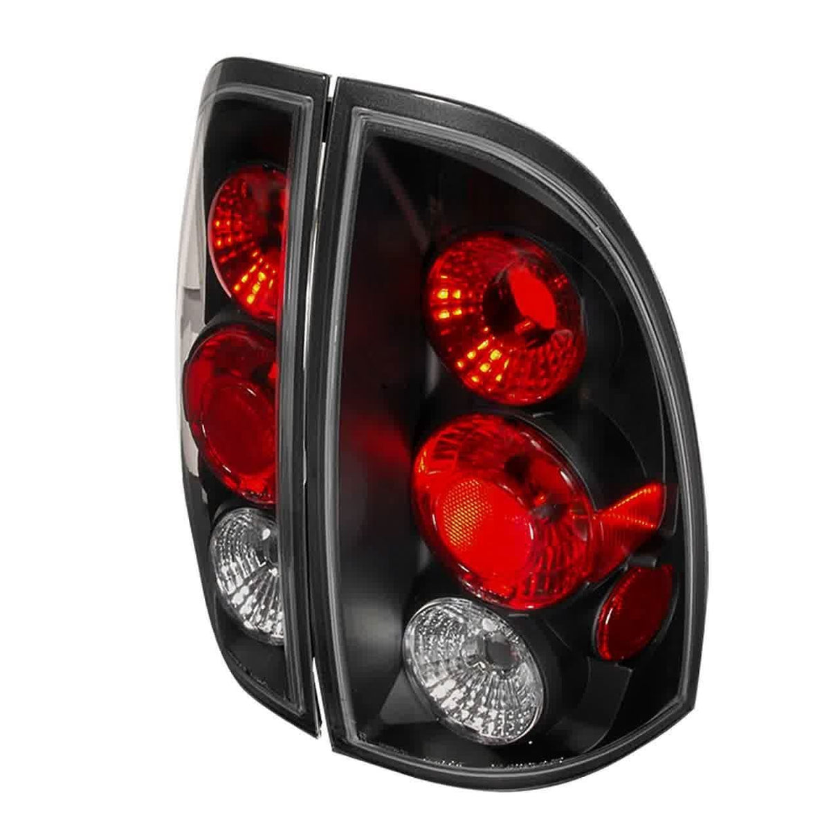 Spec-D Tail Lights Toyota Tacoma (2005-2008) Euro/Altezza Style - Black or Chrome