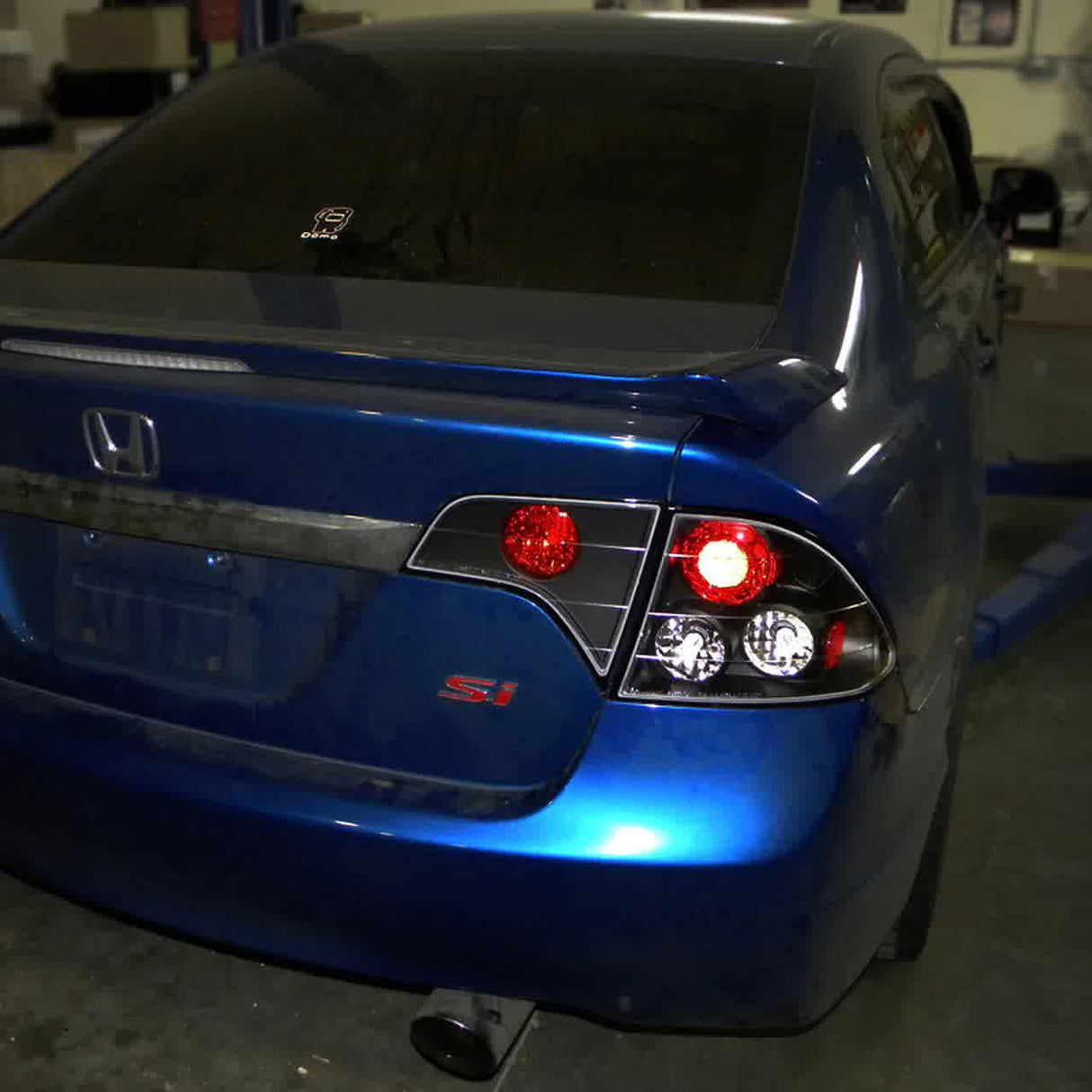 Tail Lights Honda Civic Sedan (2006-2011) Black or Chrome Housing - K2 Industries