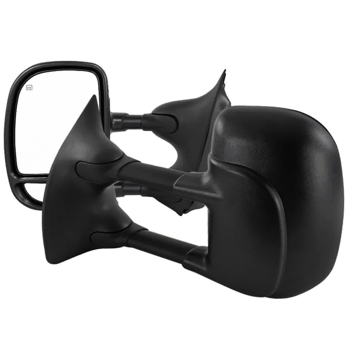 Spec-D Towing Mirrors Ford F250 F350 F450 F550 Super Duty (99-07) Extendable / Heated w/ Optional Amber Lens LED Turn Signal