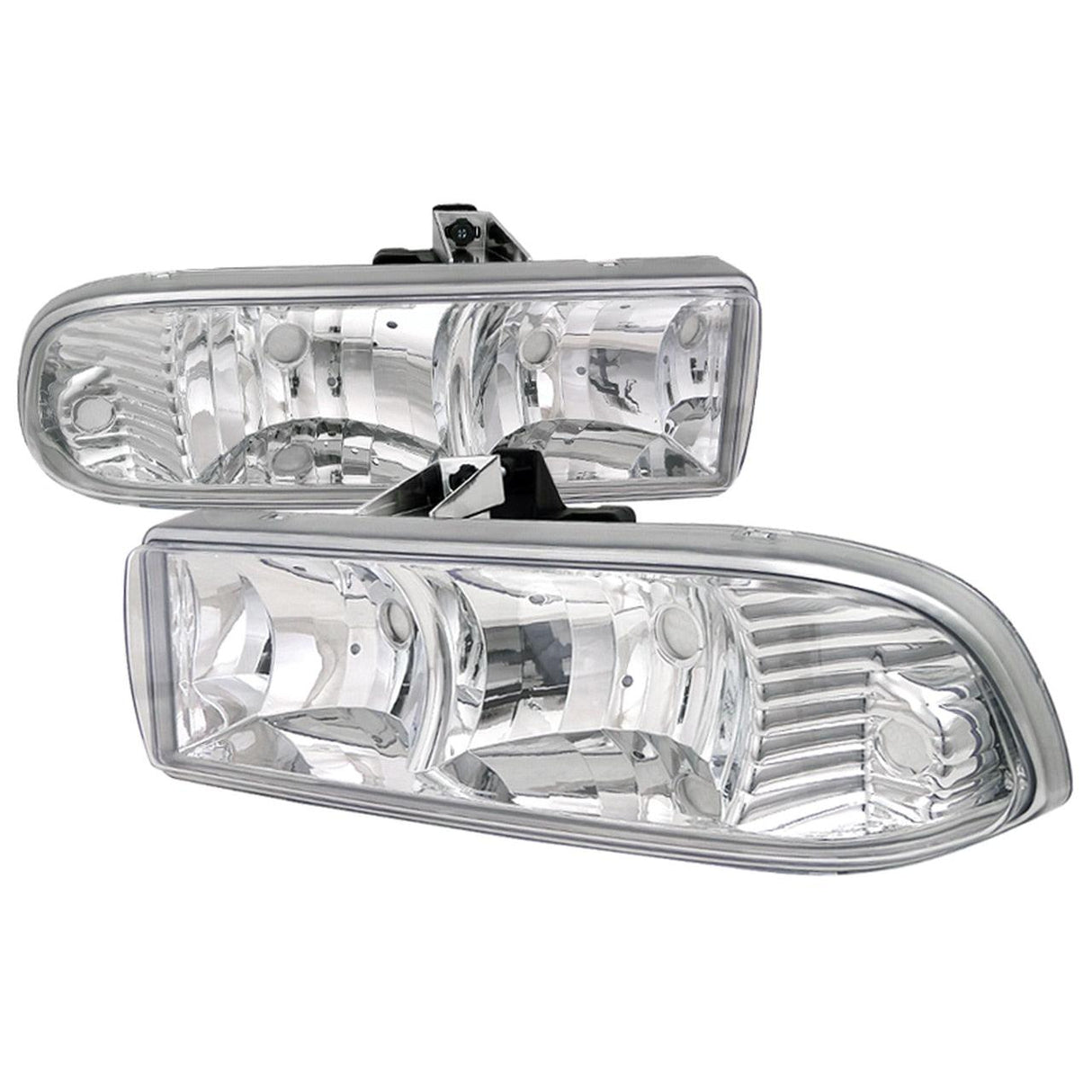 Spec-D OEM Replacement Headlights Chevy S10/Blazer (98-04) Chrome or Black Housing