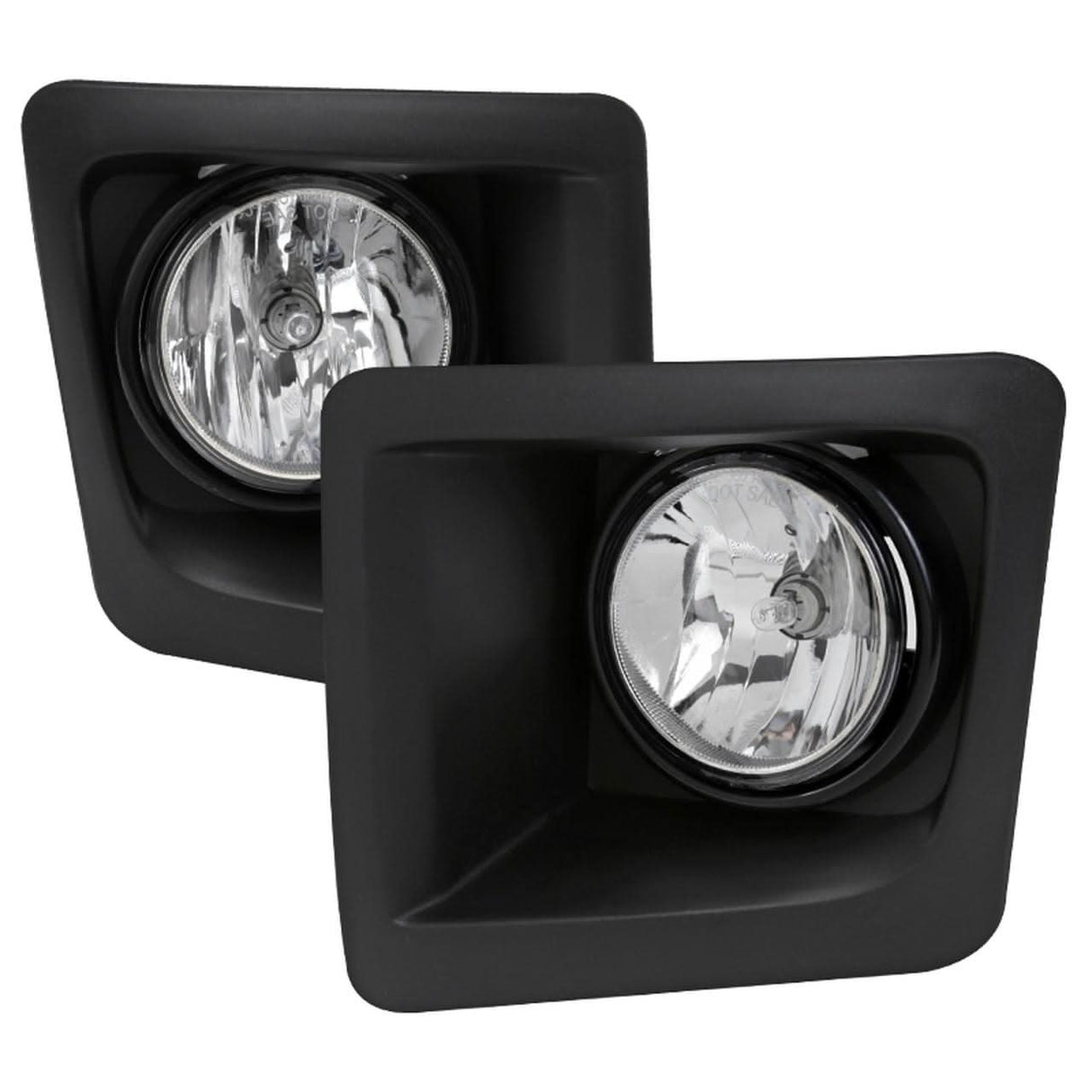 Spec-D OEM Fog Lights GMC Sierra 1500 (2014-2015) Chrome Housing - Clear Lens