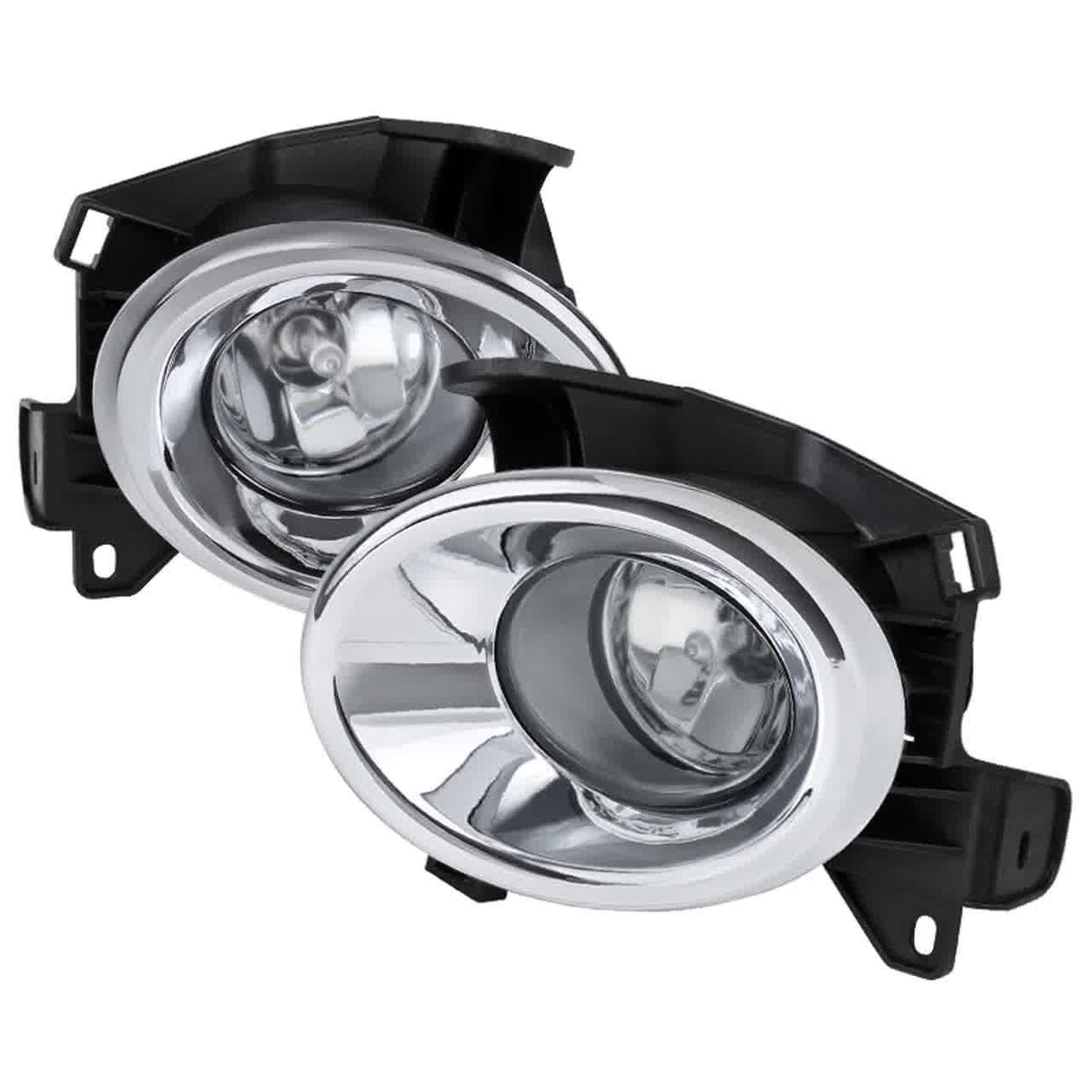 Spec-D Fog Lights Nissan Pathfinder (2013-2016) Chrome Housing / Clear - OEM or LED Projector