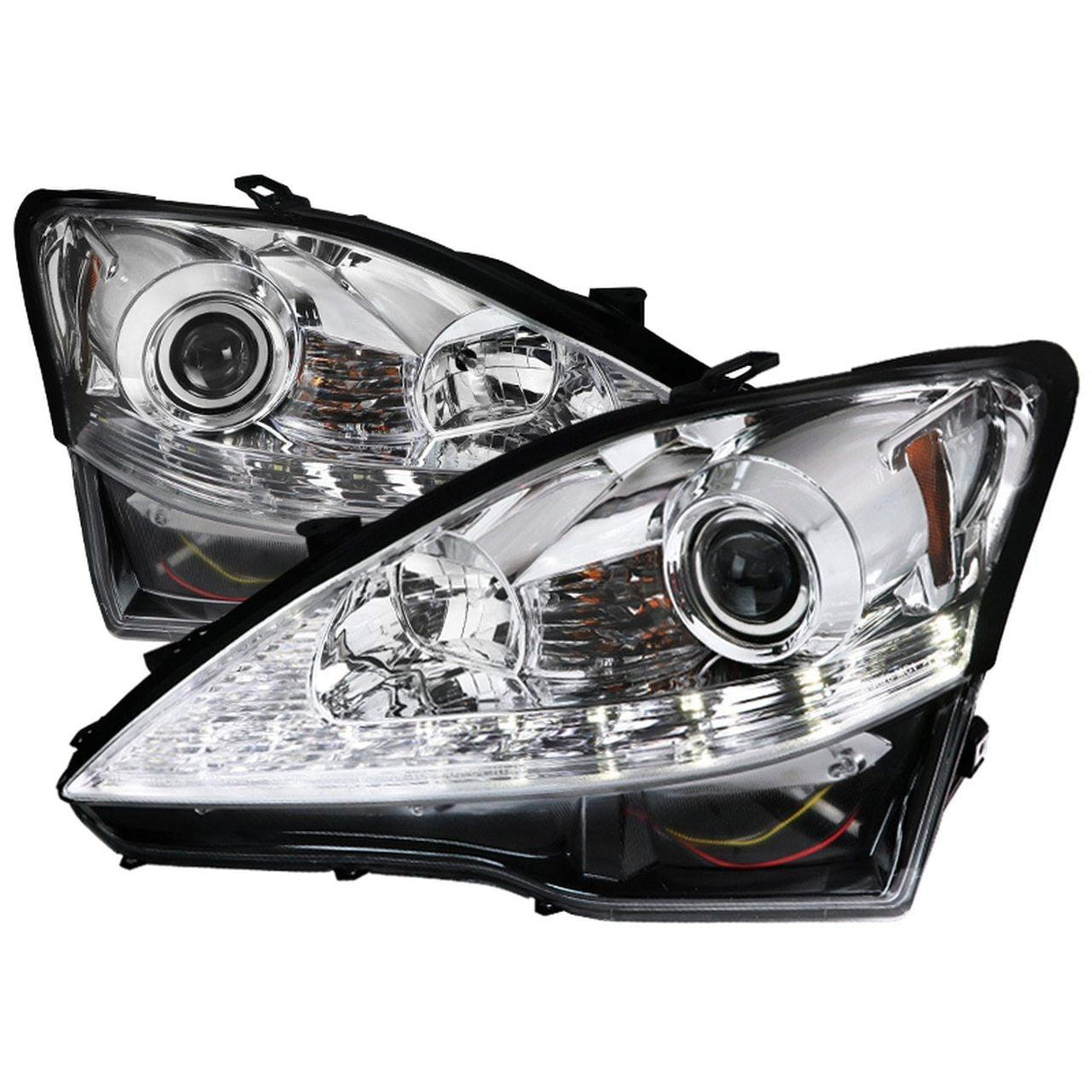 Spec-D Projector Headlights Lexus IS250 / IS350 (2006-2010) Sequential Turn Signal - Black or Chrome