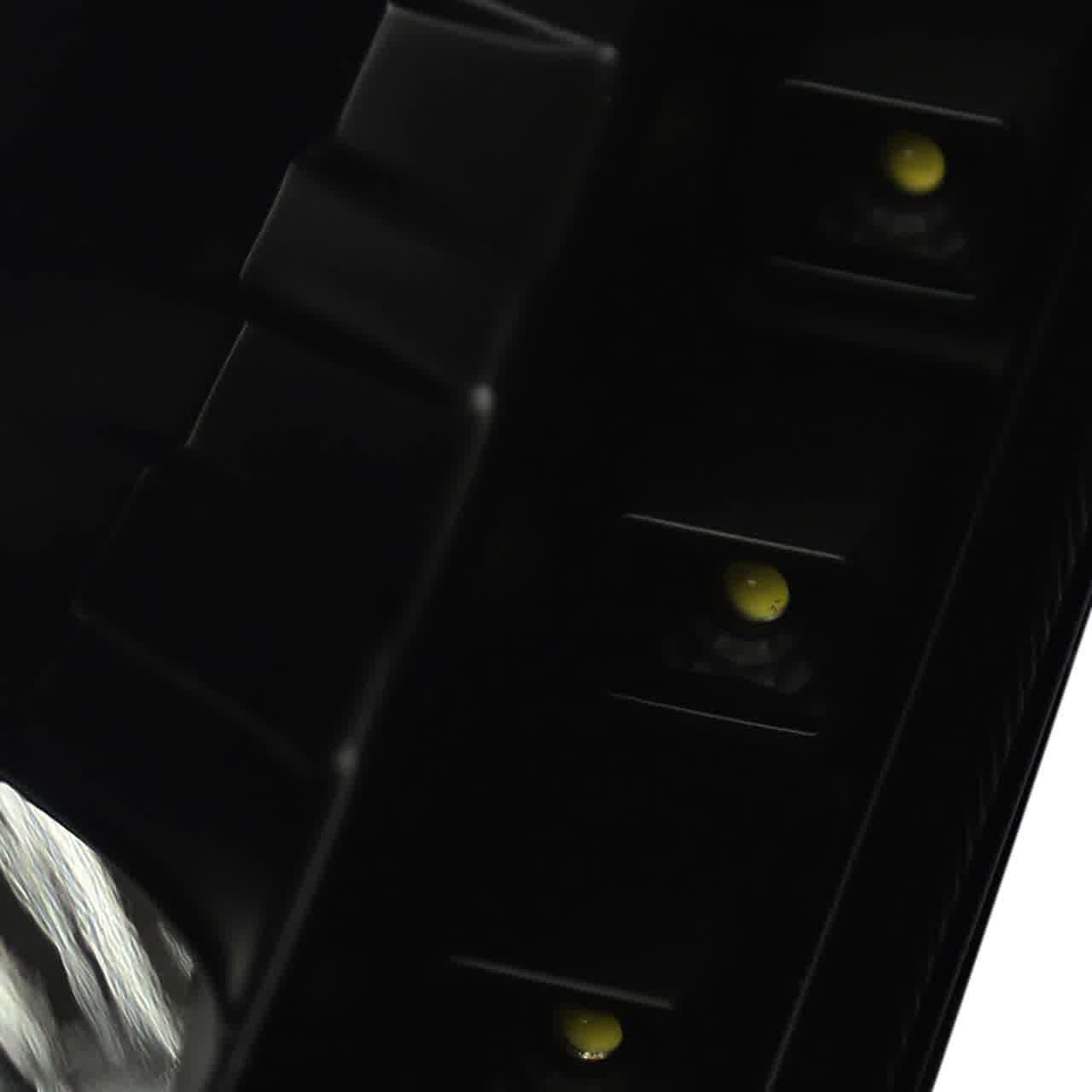 Nissan 350Z SMD LED Strip with HID Black or Chrome Projector Headlights (2003-2005) - K2 Industries