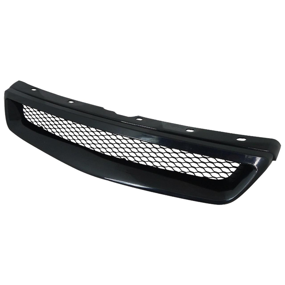 Spec-D Grill Honda Civic EK (1999-2000) Black Mesh - Type-R Style