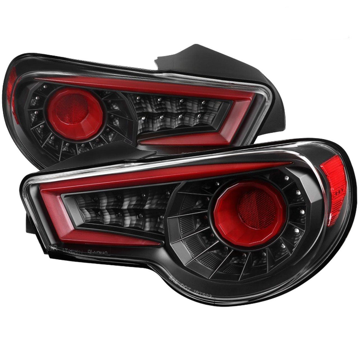 Tail Lights Scion FRS / Subaru BRZ (13-16) Sequential - Pearl Black or Red - K2 Industries