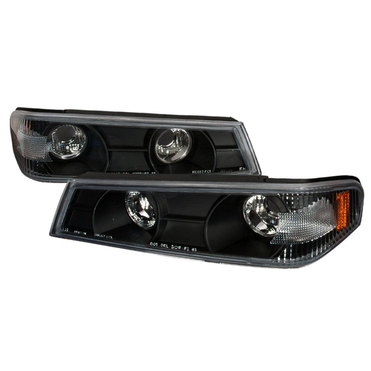 Spec-D Corner Lights Colorado / Canyon (04-12) Black / Smoked / Clear Lens
