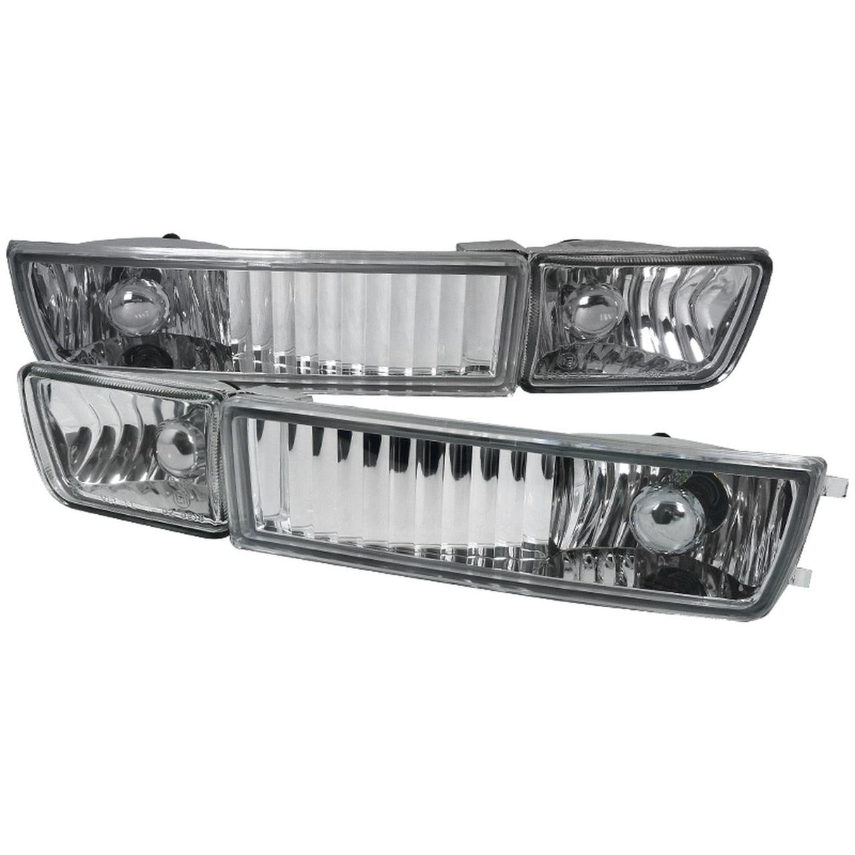 Spec-D OEM Fog Lights VW Golf MK3 / Jetta/ Cabrio (93-98) Chrome Housing - Clear Lens