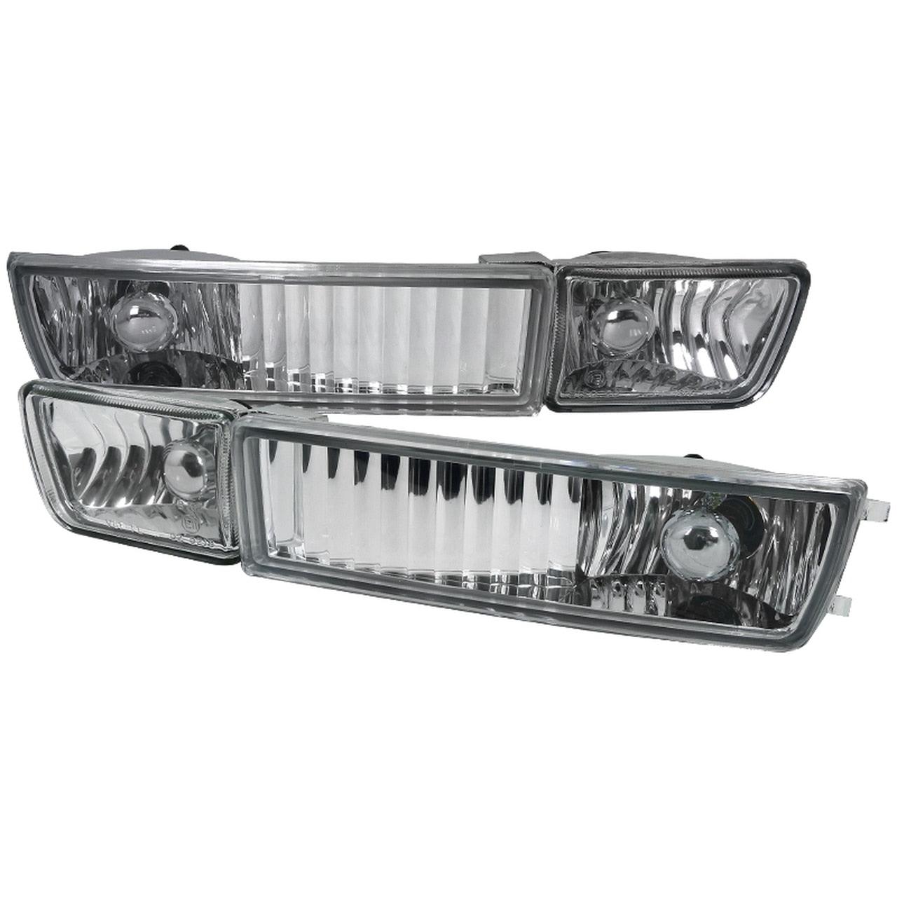 Spec-D OEM Fog Lights VW Golf MK3 / Jetta/ Cabrio (93-98) Chrome Housing - Clear Lens