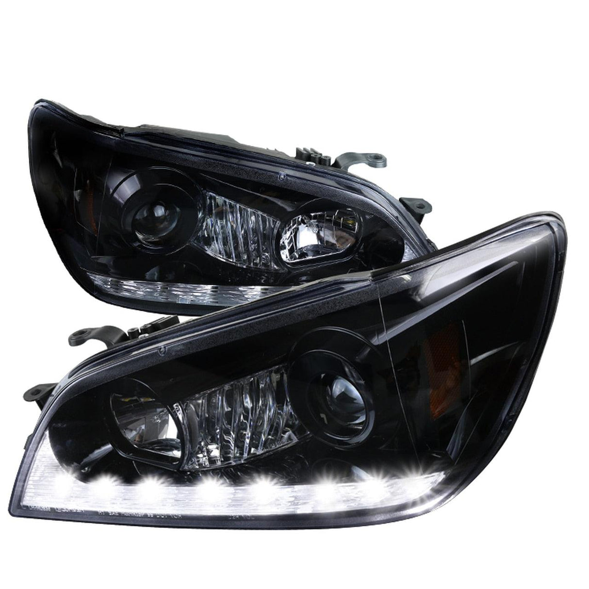 Spec-D Projector Headlights Lexus IS300 (2001-2005) LED DRL - Black or Chrome