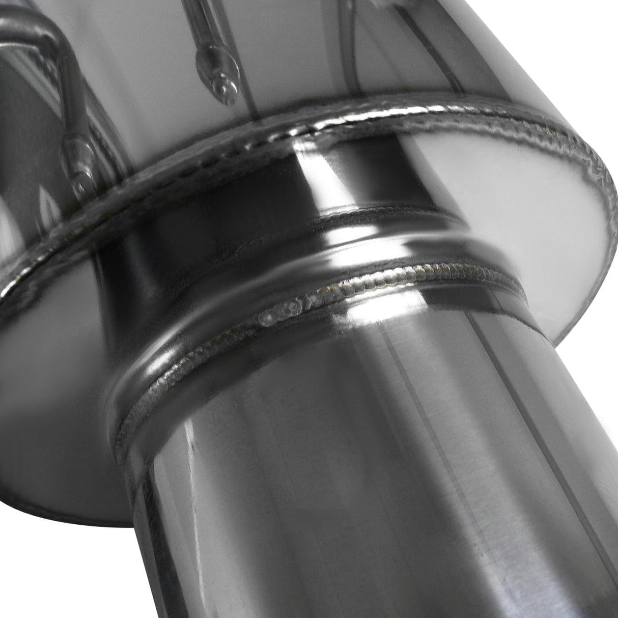 Spec-D Tuning Exhaust Honda Civic Si EX LX DX Coupe/Sedan (06-11) Polished / Blue Burnt Tip N1