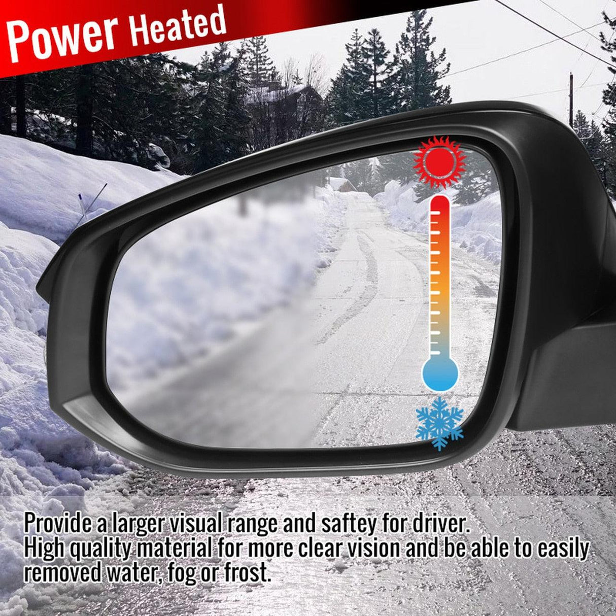Spec-D Mirrors Toyota RAV4 (2013-2014-2015) Powered/Heated w/ LED Turn Signal