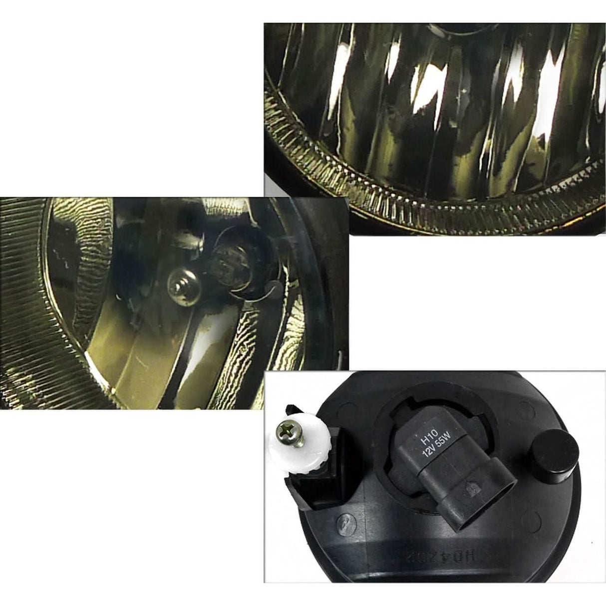 Spec-D OEM Fog Lights Toyota Tacoma (05-11) Tundra (07-13) Chrome Housing - Clear or Smoke Lens