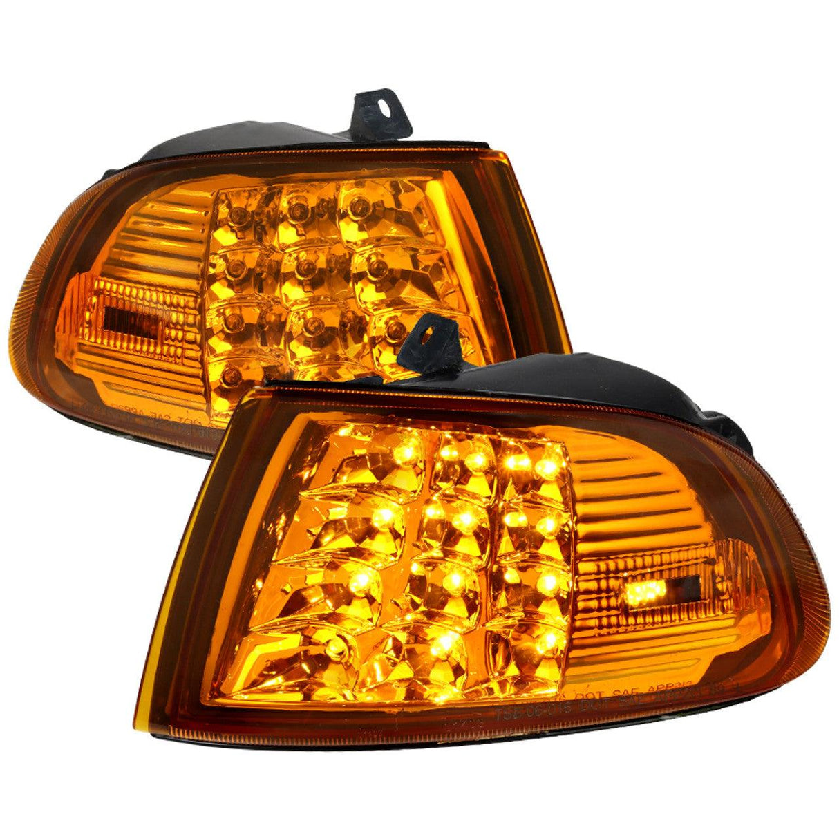 Spec-D Corner Lights Honda Civic EG (1992-1995) Amber LED