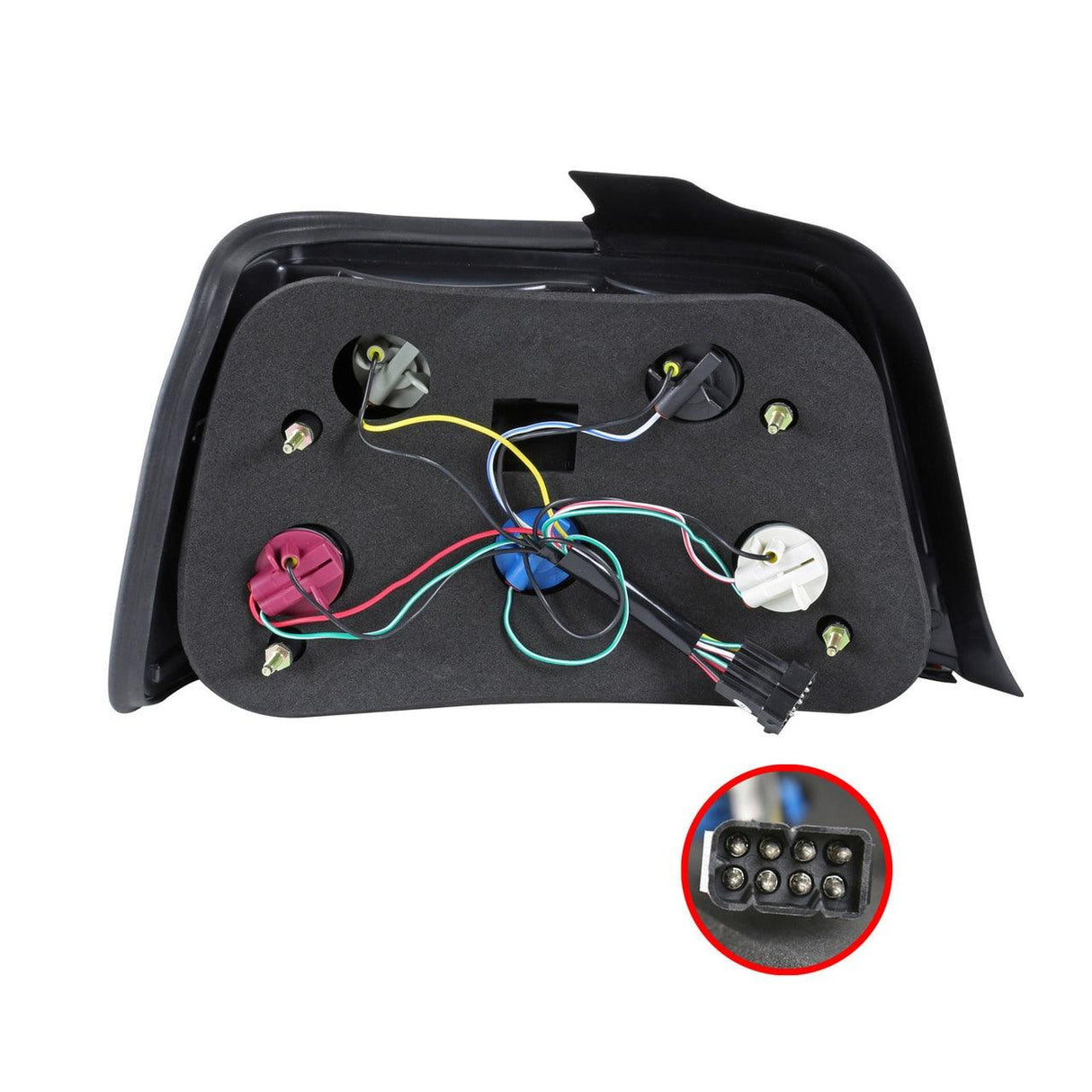 Tail Lights BMW E36 Sedan & E36 M3 Sedan (1992-1998) Red Tint - K2 Industries