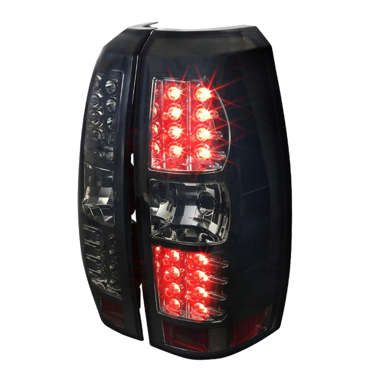 Spec-D Tail Lights Chevy Avalanche (07-12) LED - Black / Smoke / Clear
