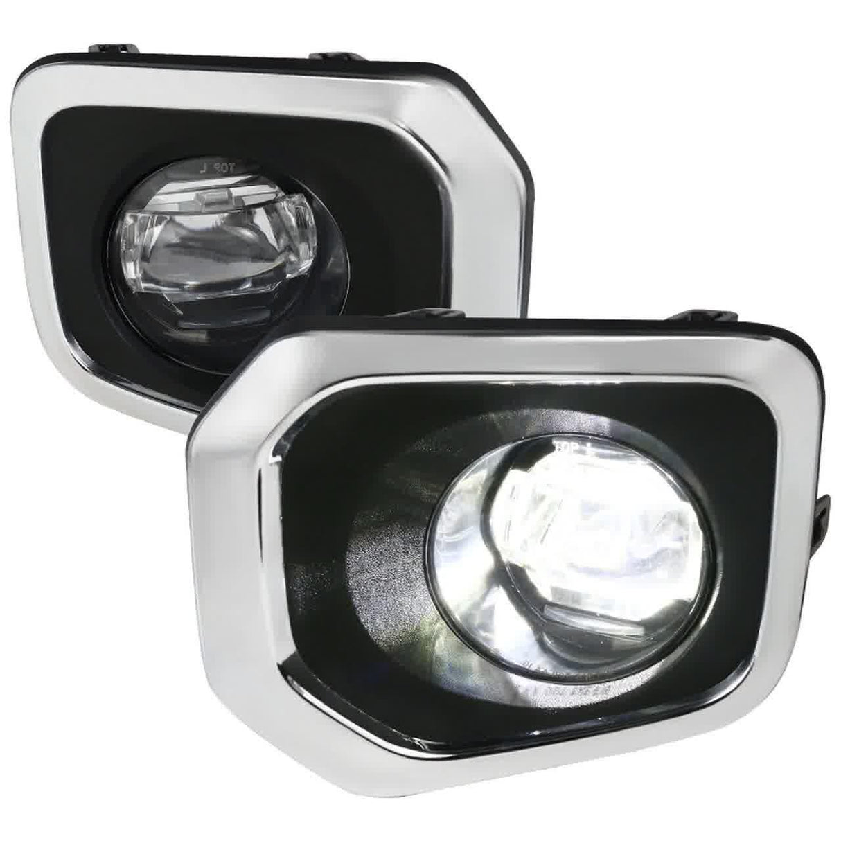 Spec-D Fog Lights Toyota Tacoma (16-18) Chrome Housing / Clear - OEM or LED Projector