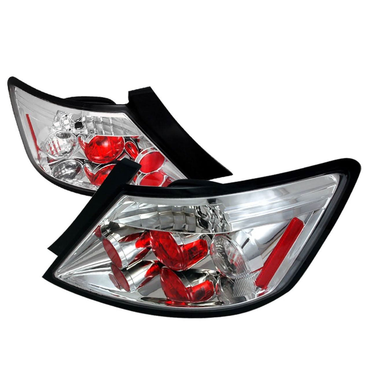 Spec-D Tail Lights Honda Civic Coupe (2006-2011) Black or Chrome Housing