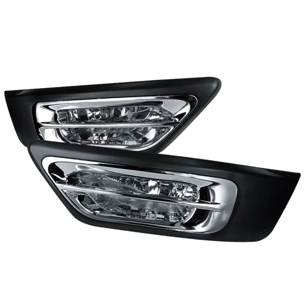 Spec-D OEM Fog Lights Honda CR-V (2002-2004) Chrome Housing - Clear Lens