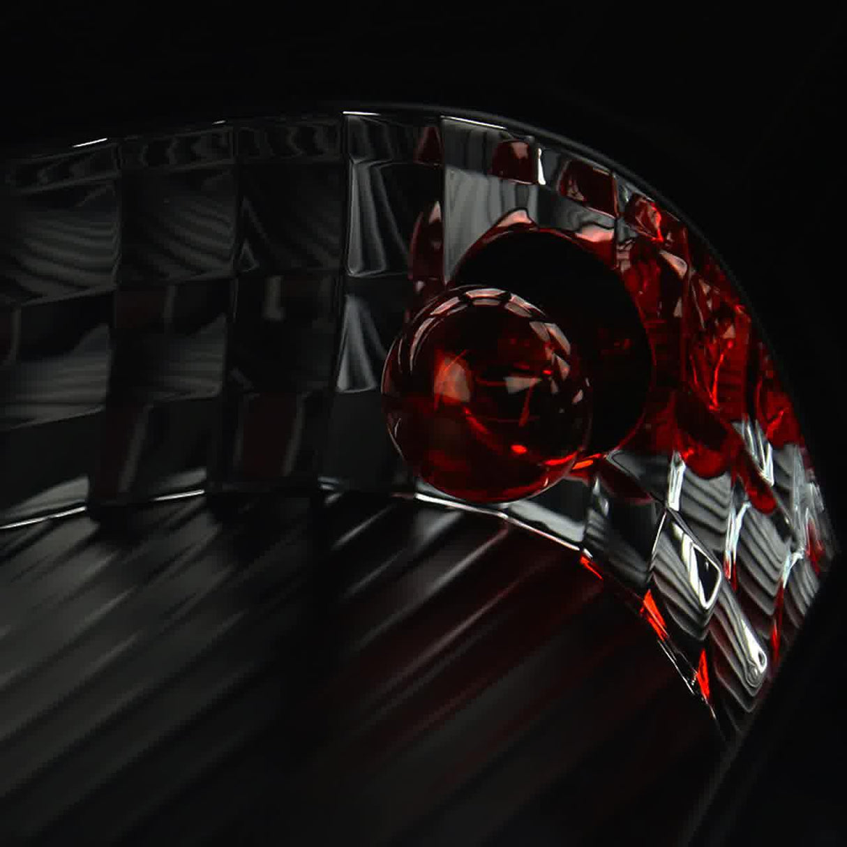 Nissan 350Z SMD LED Strip with HID Black or Chrome Projector Headlights (2003-2005) - K2 Industries