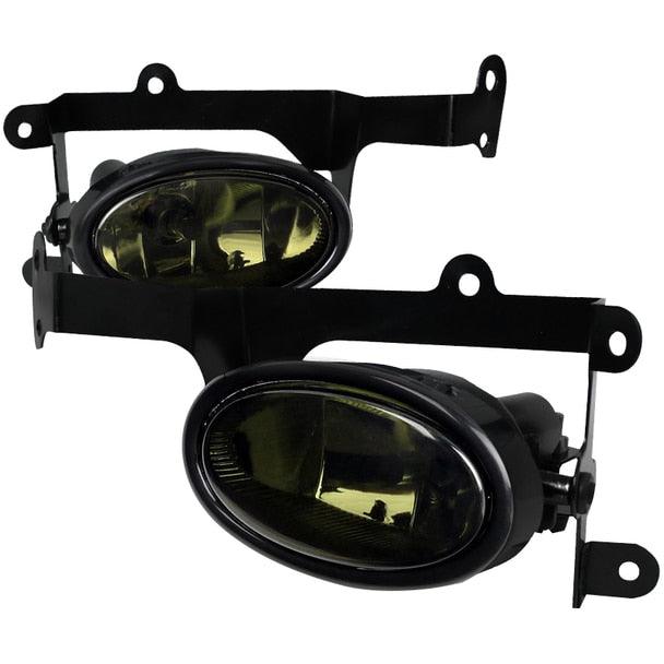 Spec-D OEM Fog Lights Honda Civic Coupe (06-08) Chrome Housing Clear / Yellow / Smoke Lens