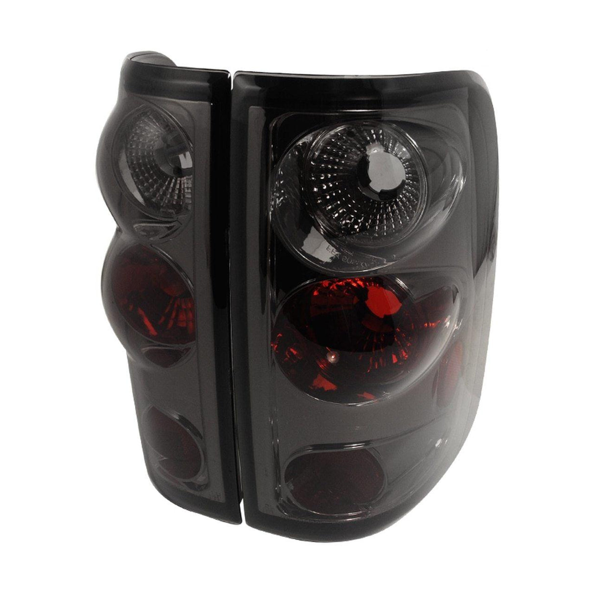 Spec-D Tail Lights Ford F150 Styleside (2004-2008) Black / Smoke