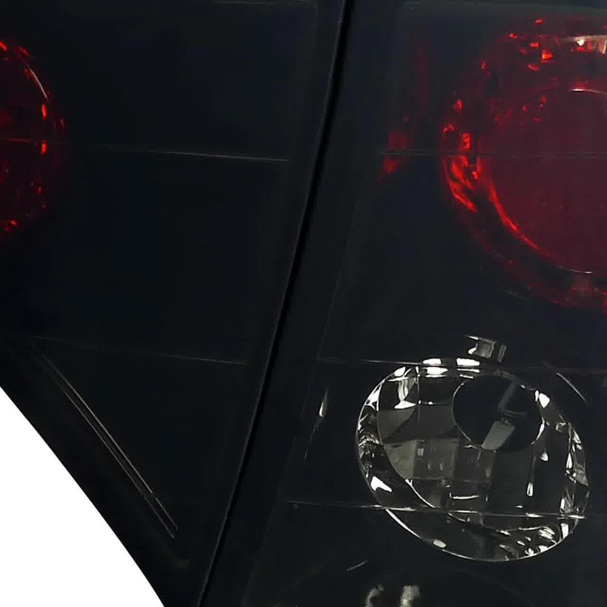 Tail Lights Honda Civic Sedan (2006-2011) Black or Chrome Housing - K2 Industries