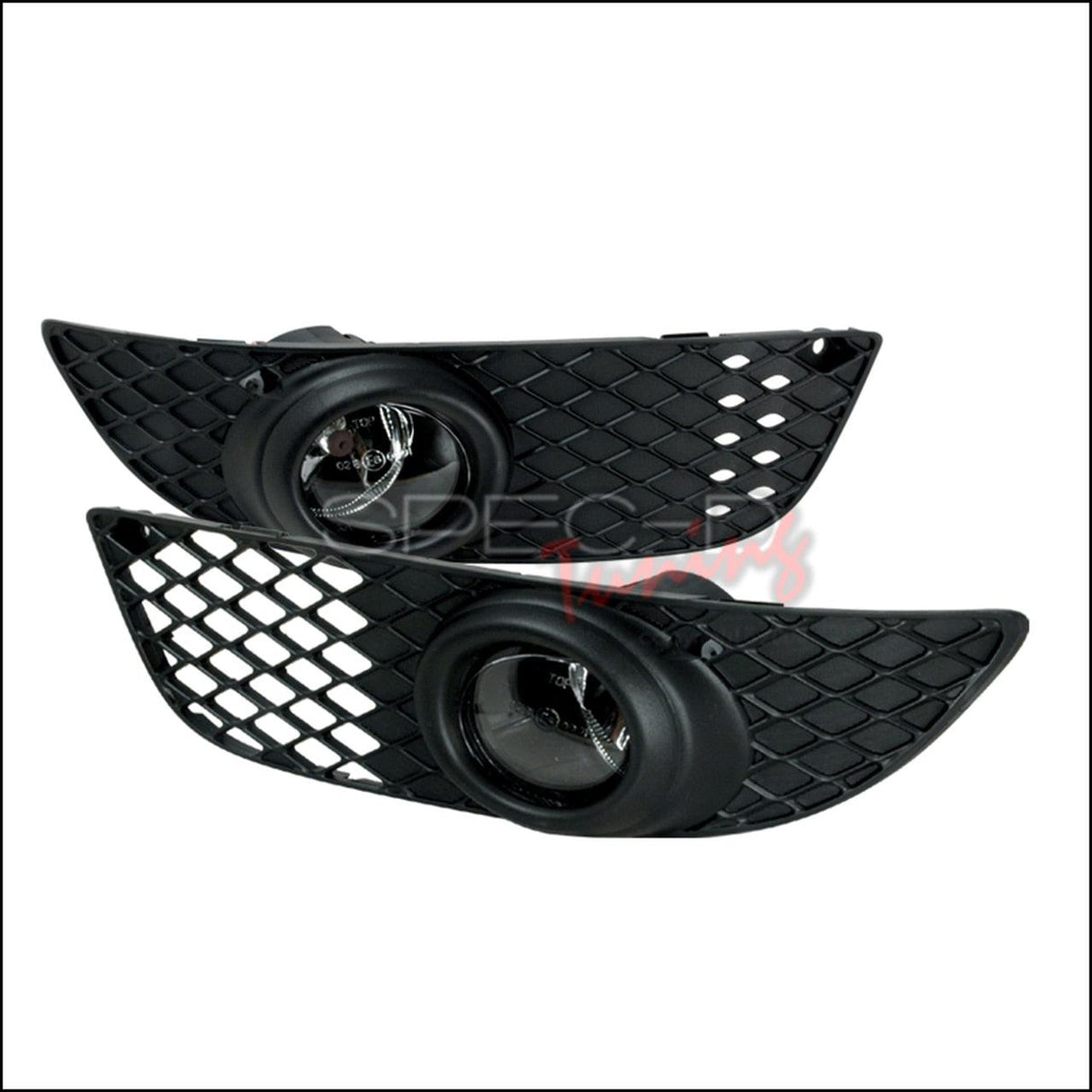 Spec-D OEM Fog Lights Mitsubishi Lancer (2008-2012) Chrome Housing - Clear or Smoke Lens