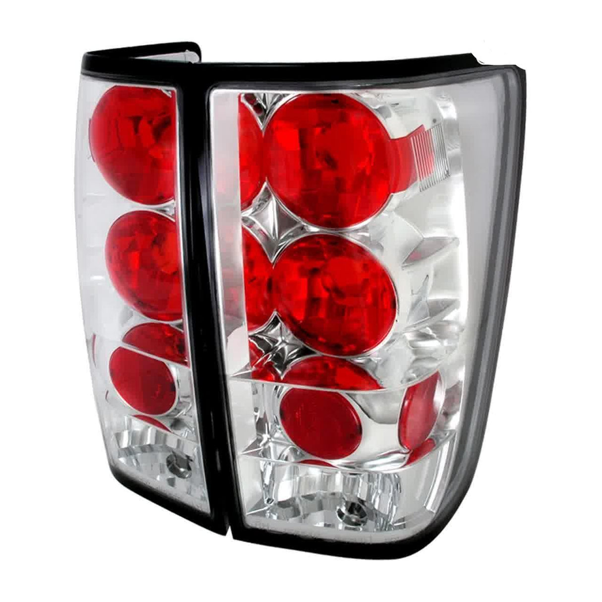 Spec-D Tail Lights Nissan Titan (2004-2015) Altezza Style - Black or Chrome