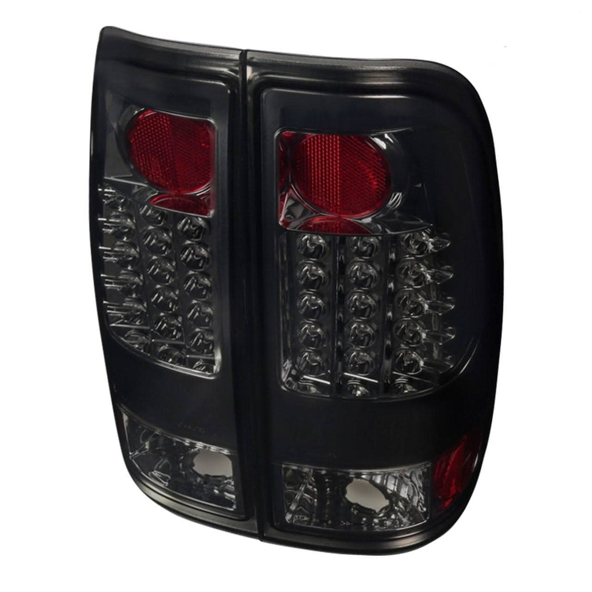 Spec-D Tail Lights Ford F150 (97-03) F250/F350 (99-07) Styleside - LED Black / Smoke / Clear
