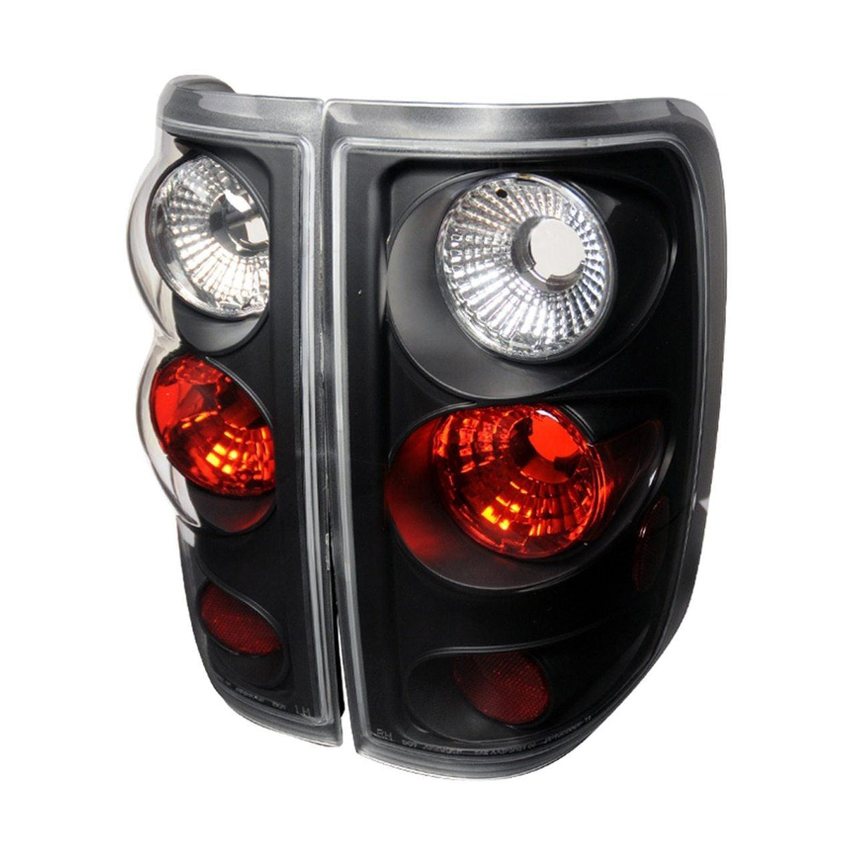 Spec-D Tail Lights Ford F150 Styleside (2004-2008) Black / Smoke