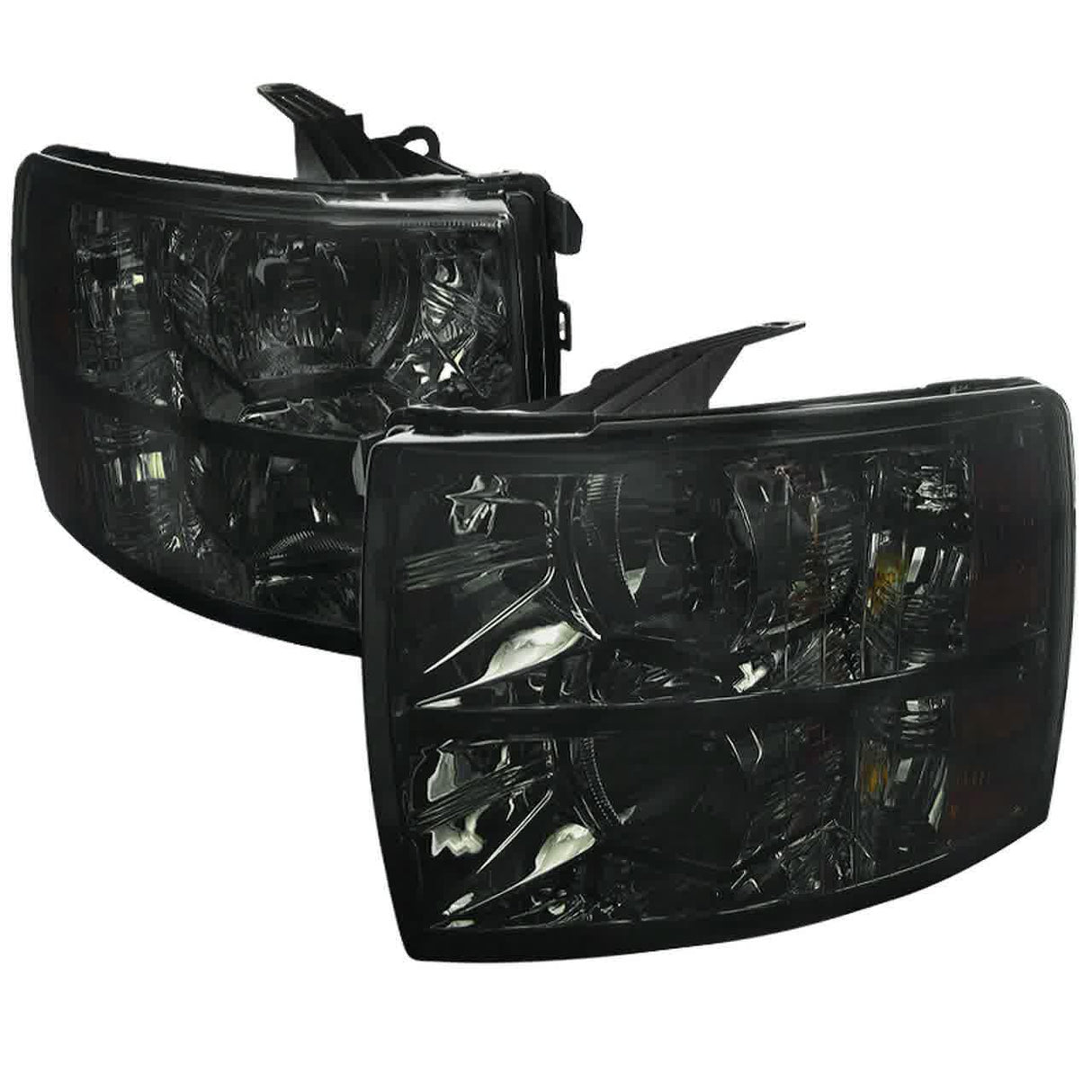 Spec-D OEM Replacement Headlights Chevy Silverado (2007-2014) Clear or Smoke Lens