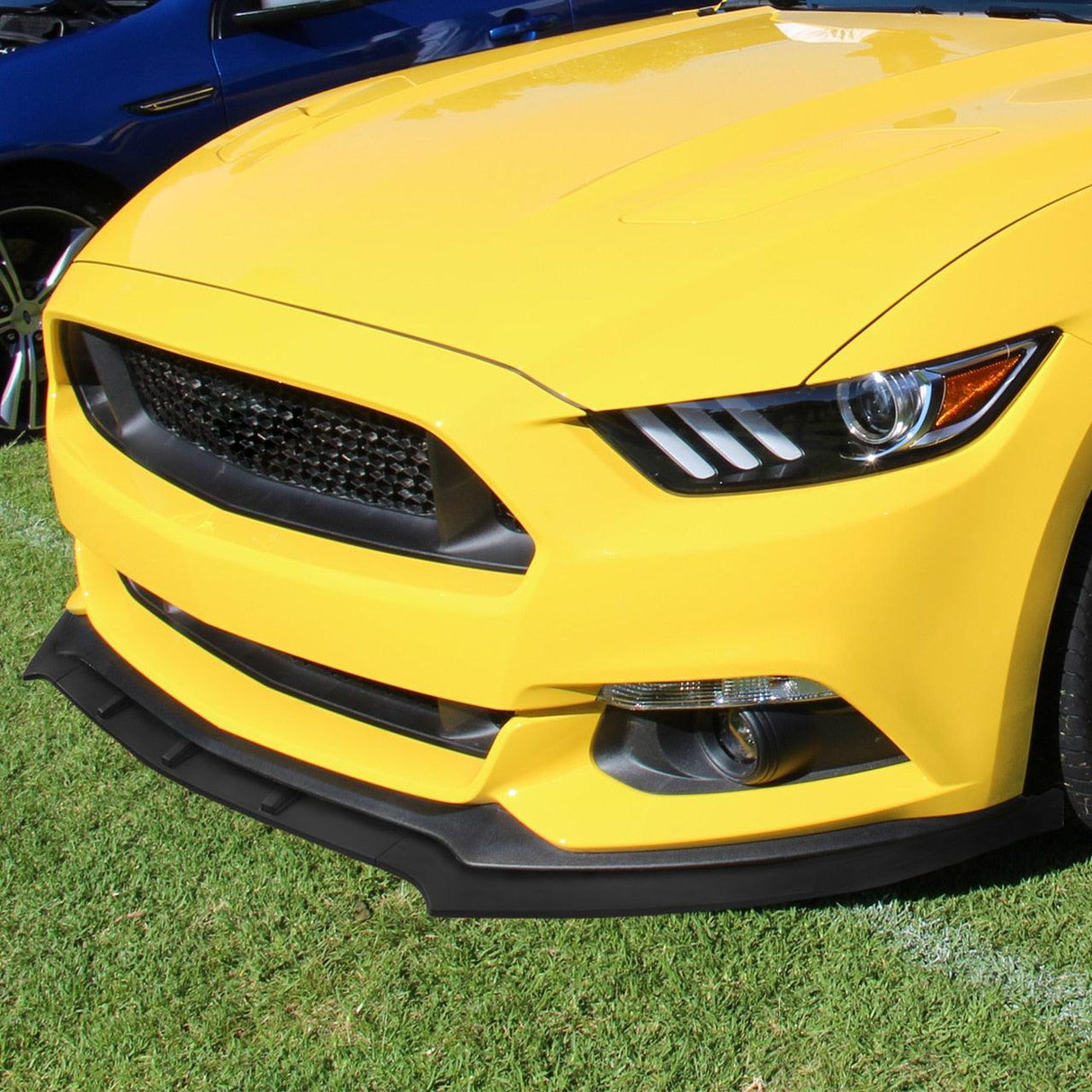Spec-D Front Bumper Lip Ford Mustang (2015-2017) Matte or Glossy Black
