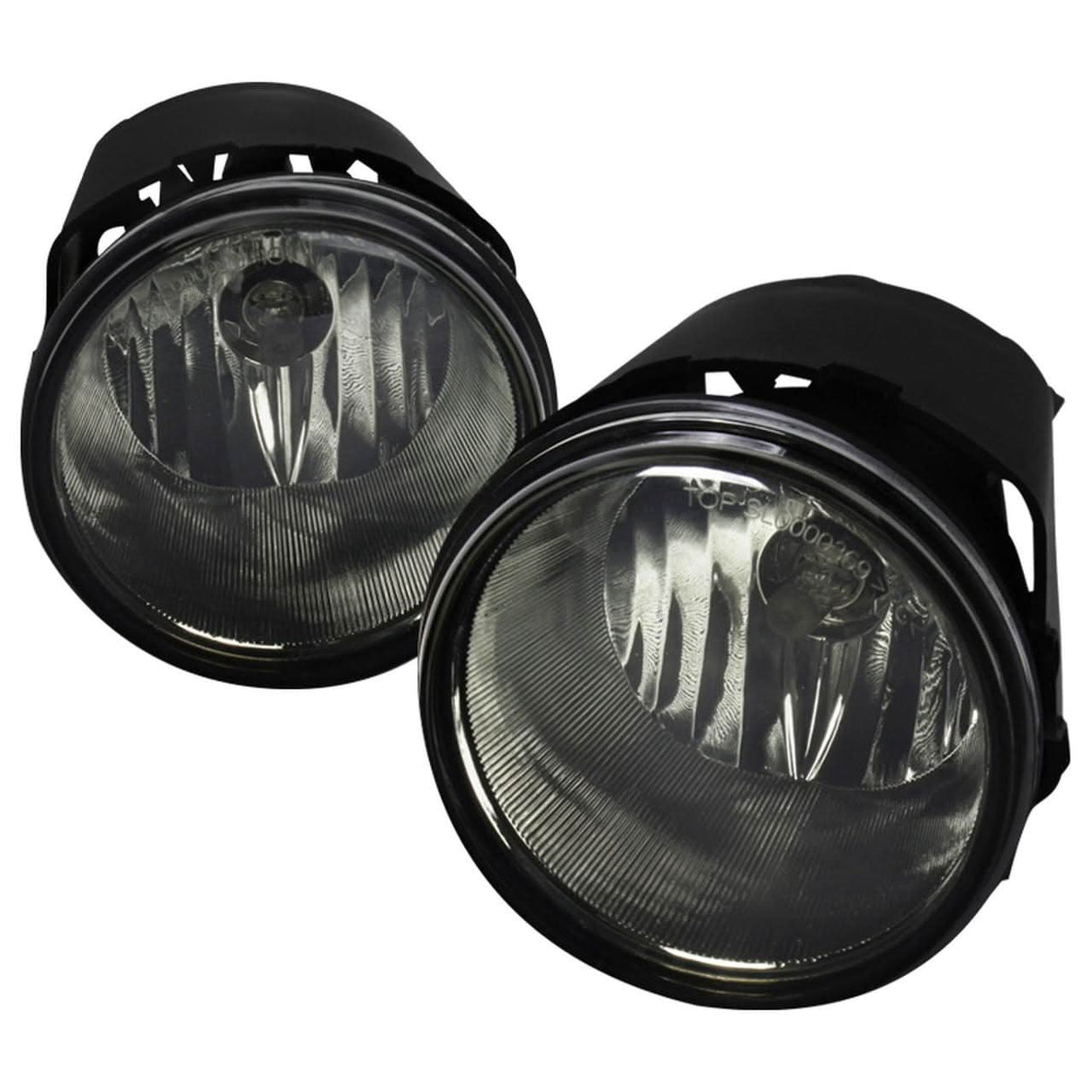 Spec-D OEM Fog Lights Mitsubishi Raider (2006-2009) Chrome Housing - Smoked Lens