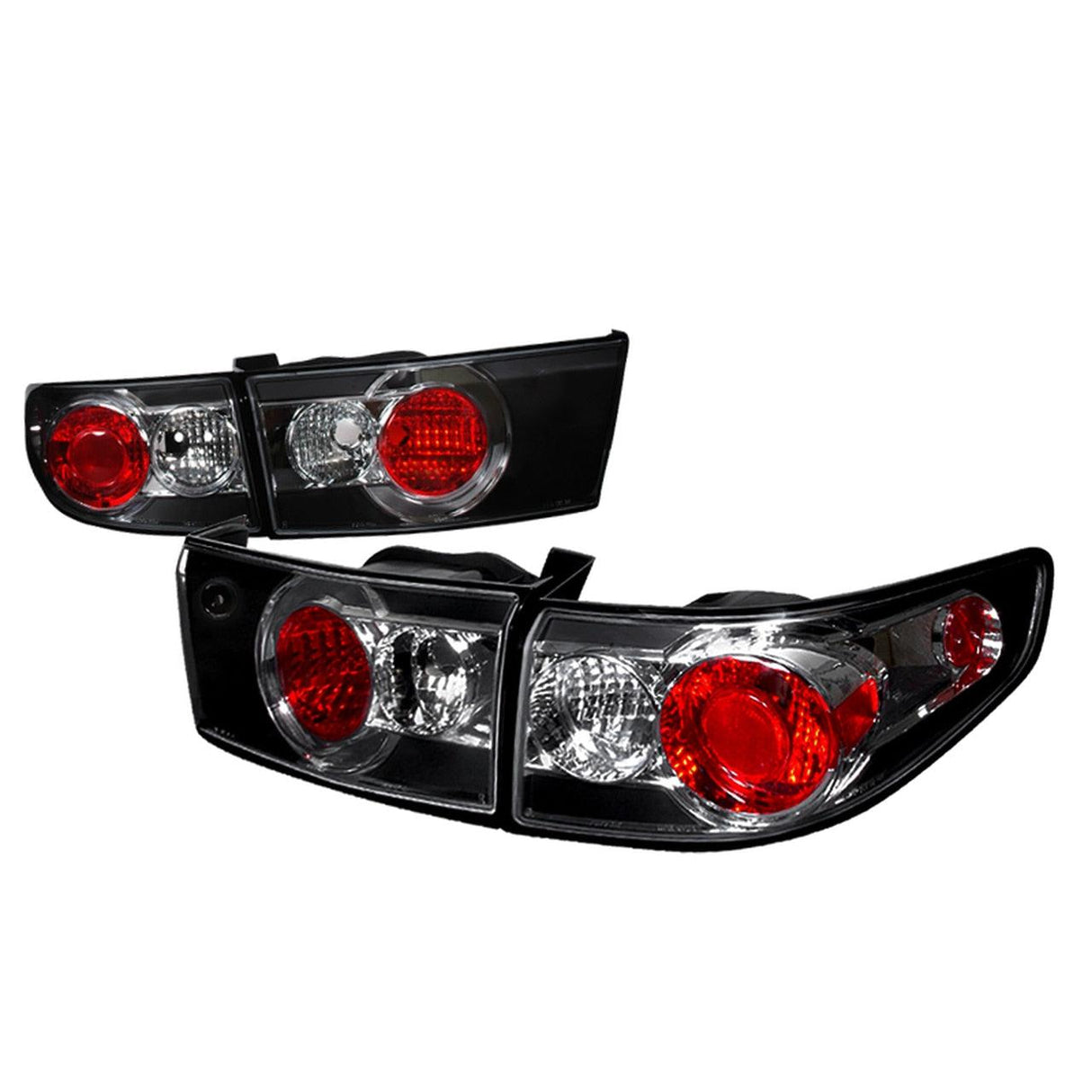 Spec-D Tail Lights Honda Accord Sedan (03-05) Altezza Style - Black or Chrome